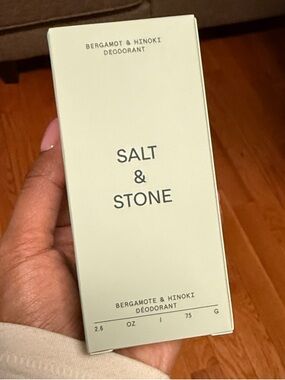Salt & Stone Bergamot & Hinoki Deodorant